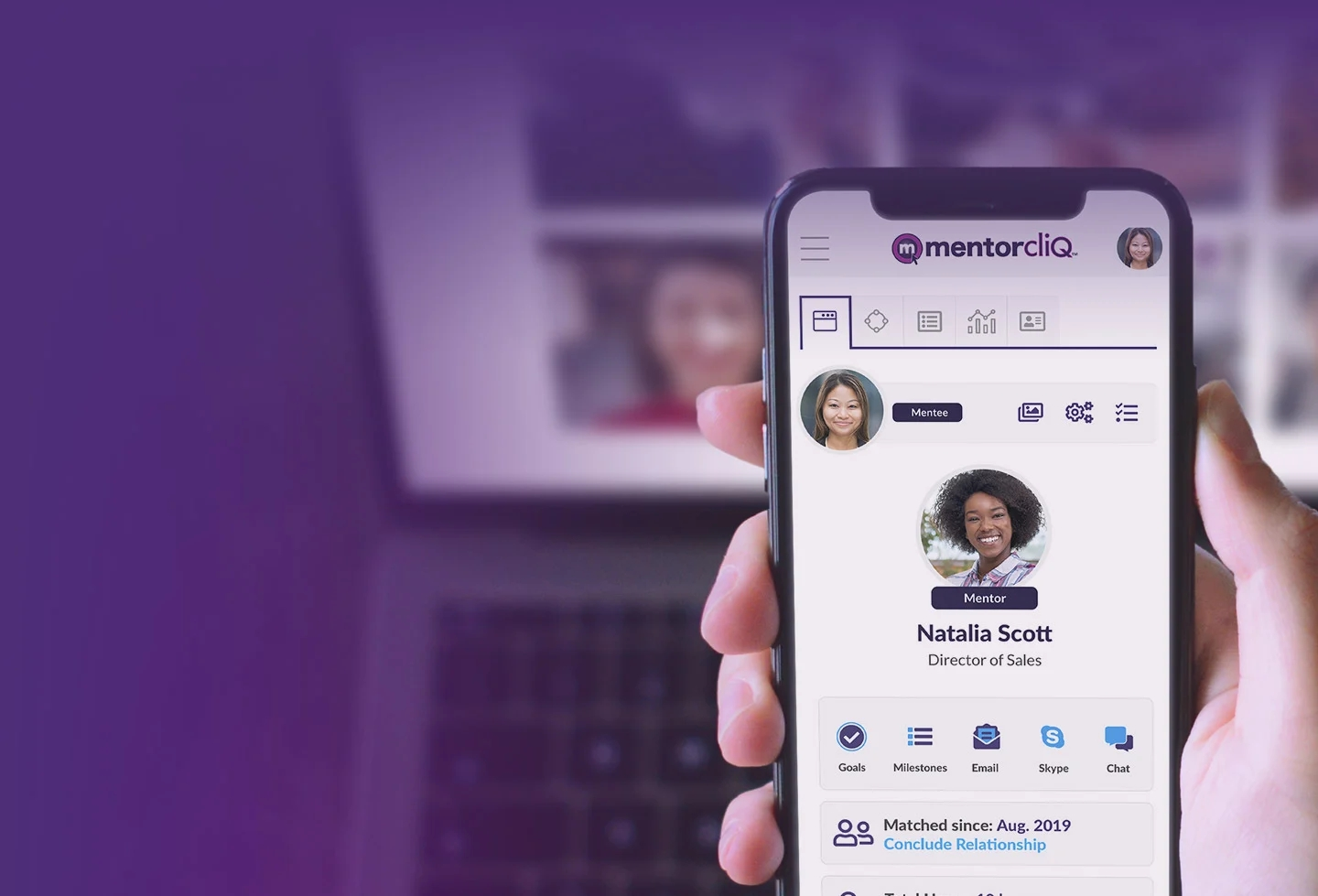 mentorcliq mentoring platform