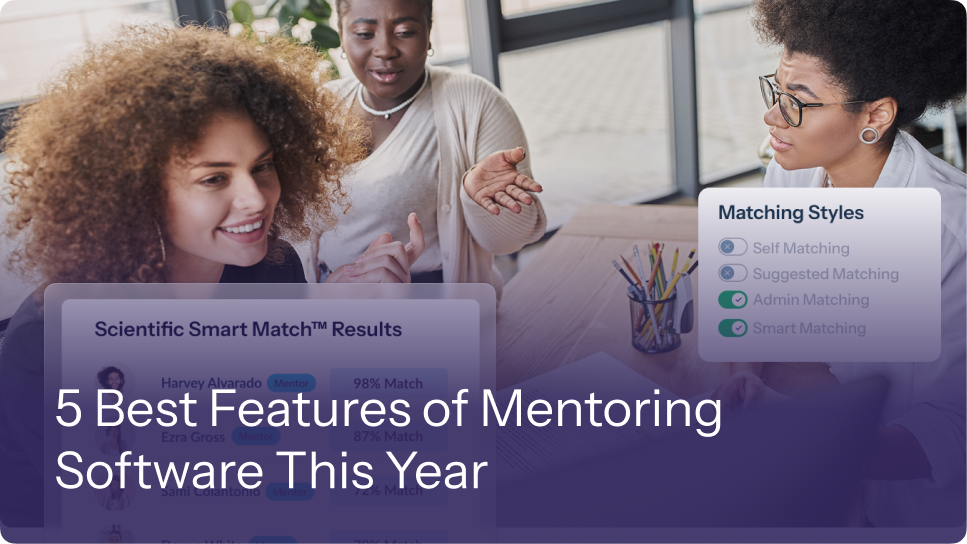 5 Best Features of Mentoring Software This Year | MentorcliQ