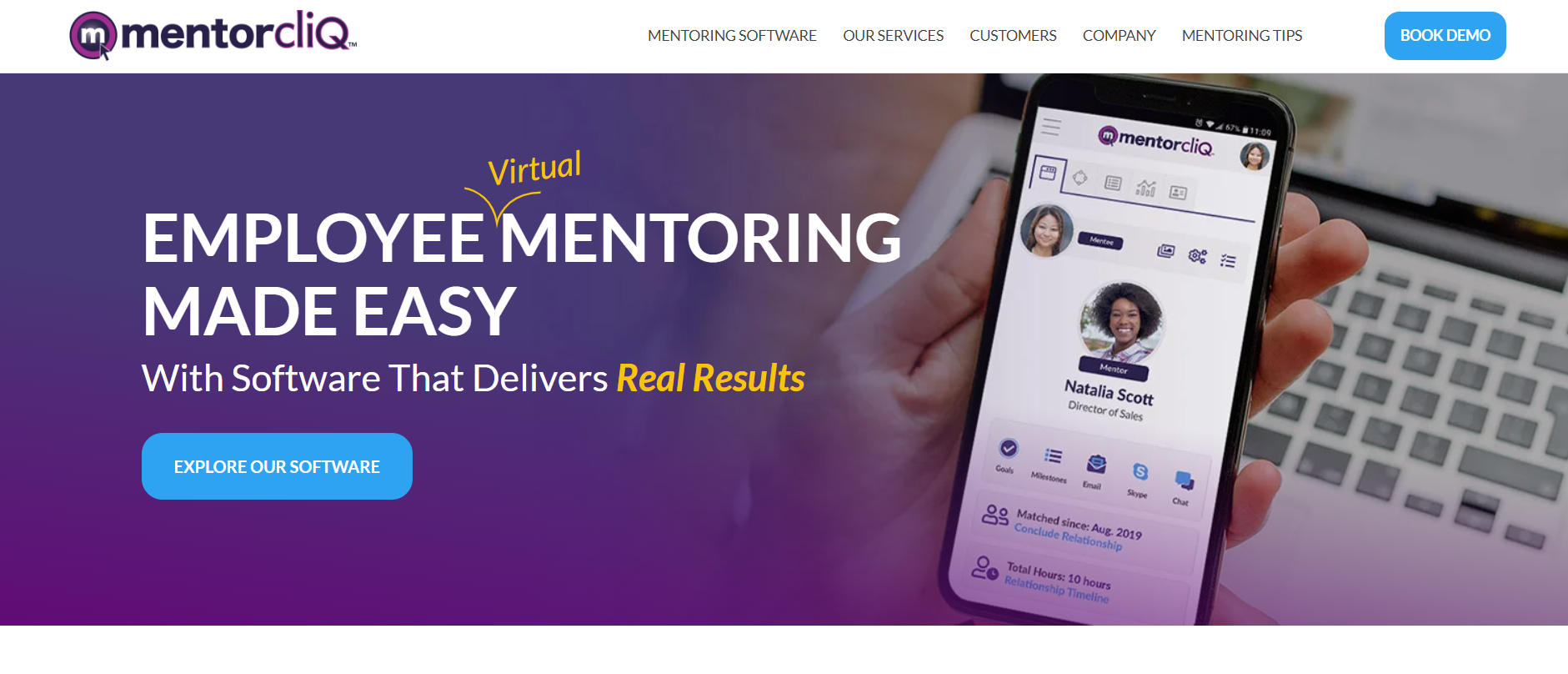 mentorcliq software platform