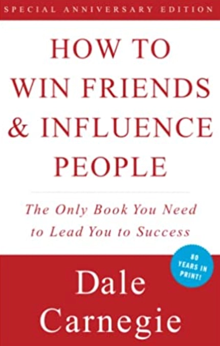 Cover of “How to Win Friends & Influence People” by Dale Carnegie, Special Anniversary Edition.